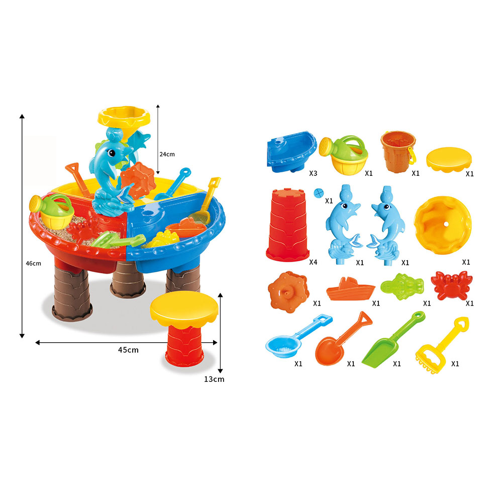 Water Play Table Activity Toy Set